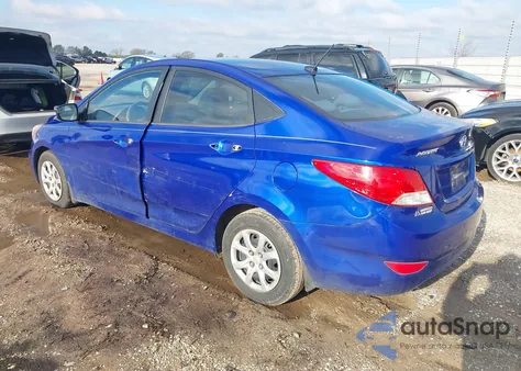 2014 Hyundai Accent Gls из США, поврежденный, VIN KMHCT4AE8EU737500